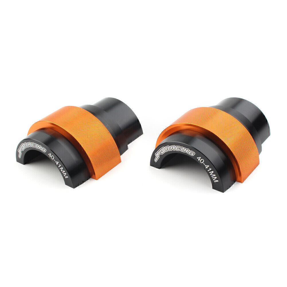 For Brake Clutch Perch 22mm 7/8 Handlebar Orange Universal Rotating Bar Clamp