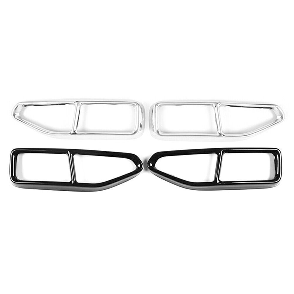 Tail Muffler Exhaust Pipe Output Cover Trim Fit for BMW 7 Series G11 G12 2019-2023