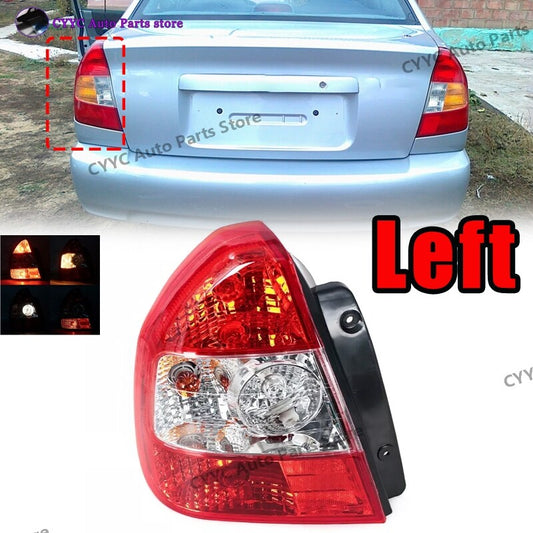 1Pcs Left Rear Tail Light Stop Brake Lamp for Hyundai Accent 2001 2002 2003 2004