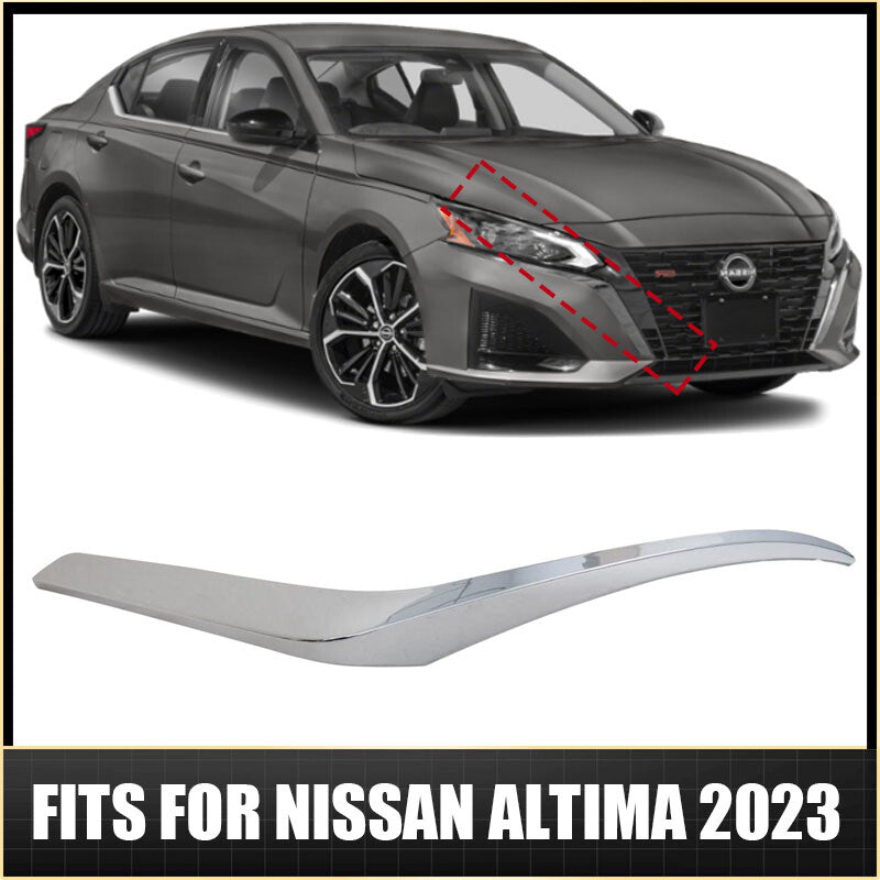 Grille Trim Passenger Right Side Chrome Hand For 620749HF0A for Nissan Altima 2023