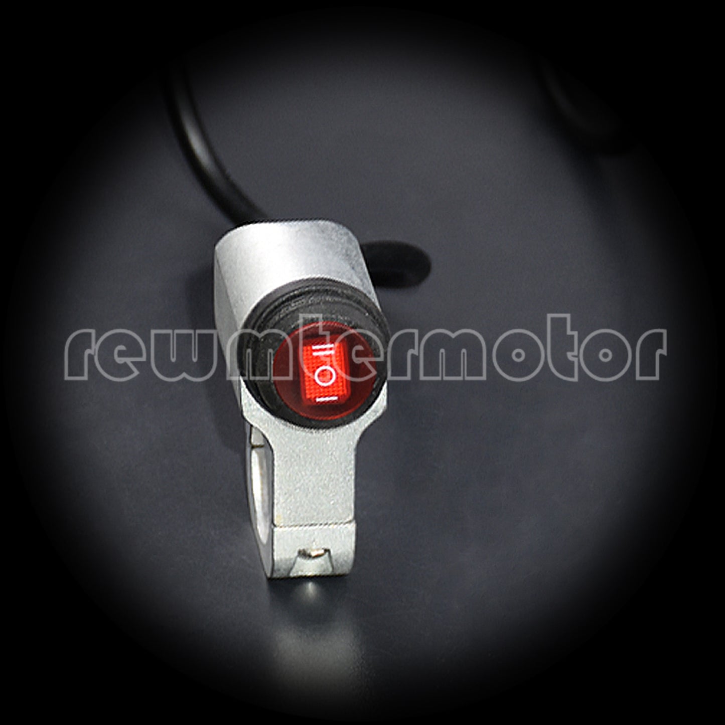 7/8 Motorcycle Handlebar Headlight Light Switch On Off On Waterproof Chrome