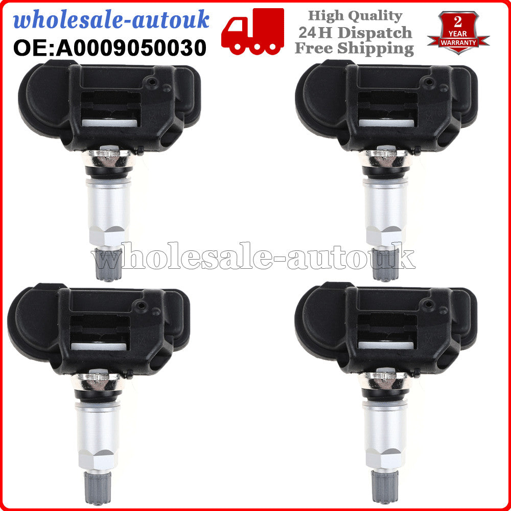 4X TIRE PRESSURE MONITORING SENSORS for Mercedes-Benz C E S CL CLA CLS G GL GLK