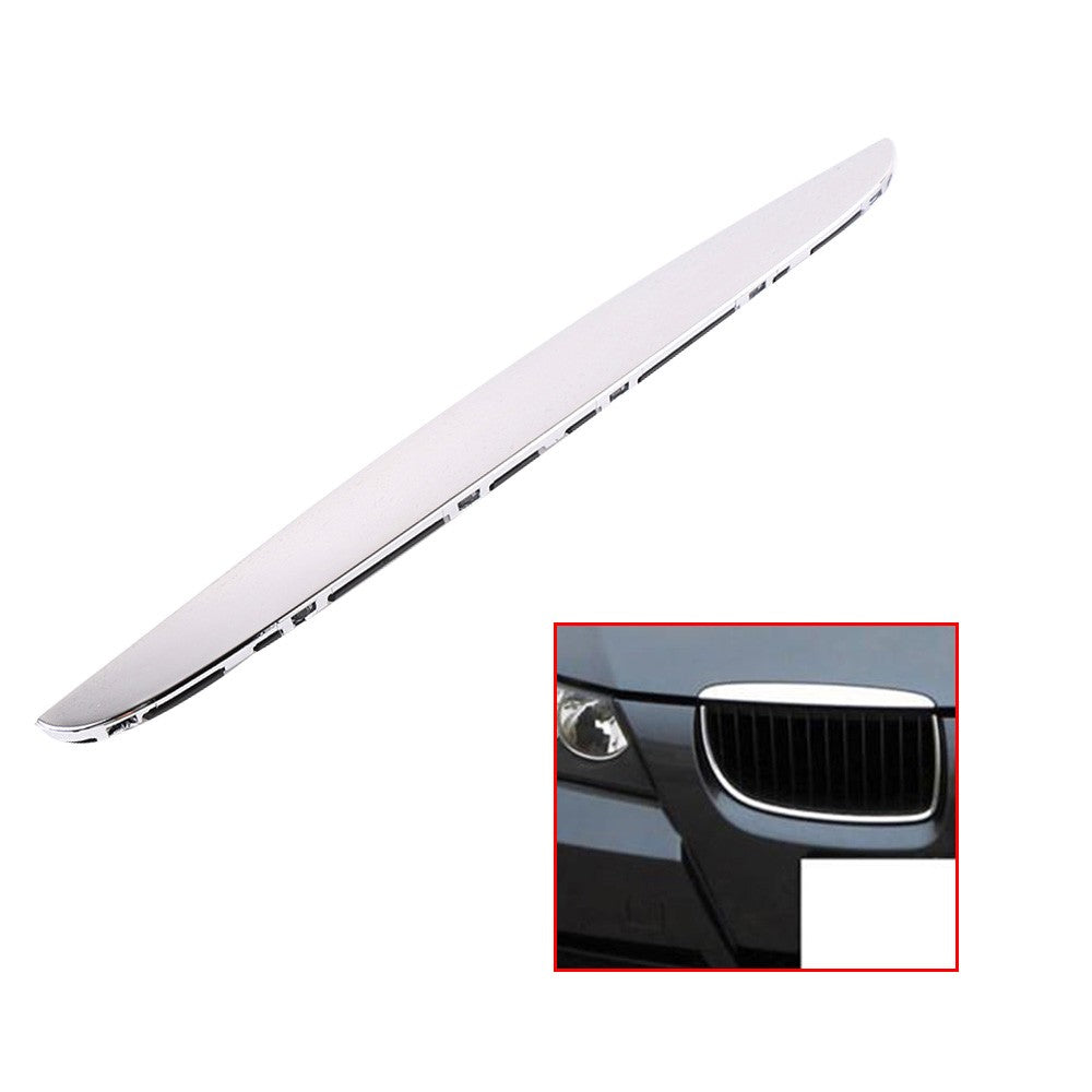 Right Hood Chrome Trim above Grille For E90 E91 3-Series 325i 330i 328i