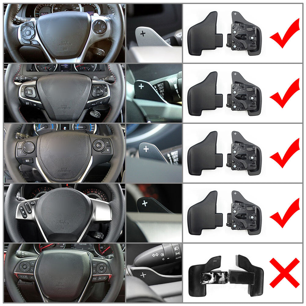 for Toyota Mark X Levin for Camry Car Steering Wheel Shift Paddle Shifter Extension