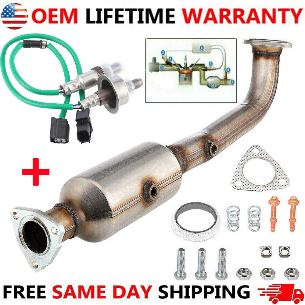 Catalytic Converter with UpDownstream O2 Sensors for 07-09 for Honda CRV CR-V 2.4L