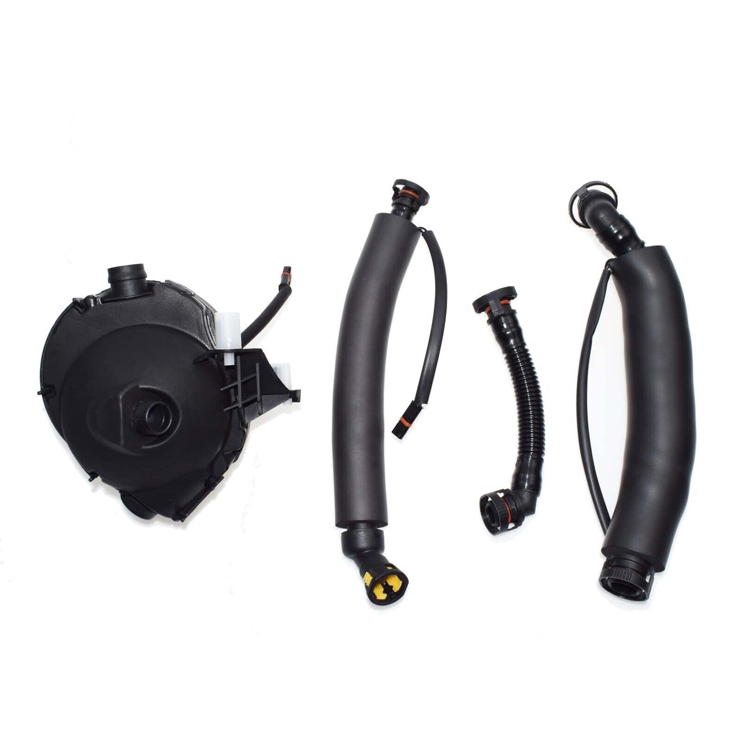 NEW Crankcase Breather Hose Oil SeparatorValve Kit Fits for BMW E86 E90 E91 E60 E65