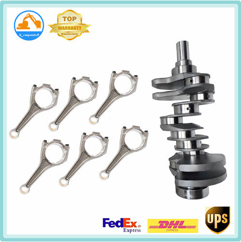 6x Connecting Rod Crankshaft for Range Rover for Jaguar 3.0 306DT DA6626 LR051508