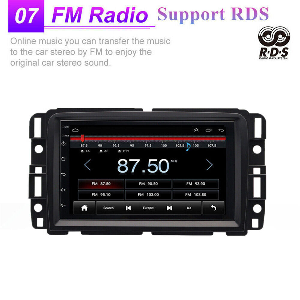 Fit For 2013-2017 for Chevy Traverse For Carplay Android Auto Stereo Radio FM DAB+