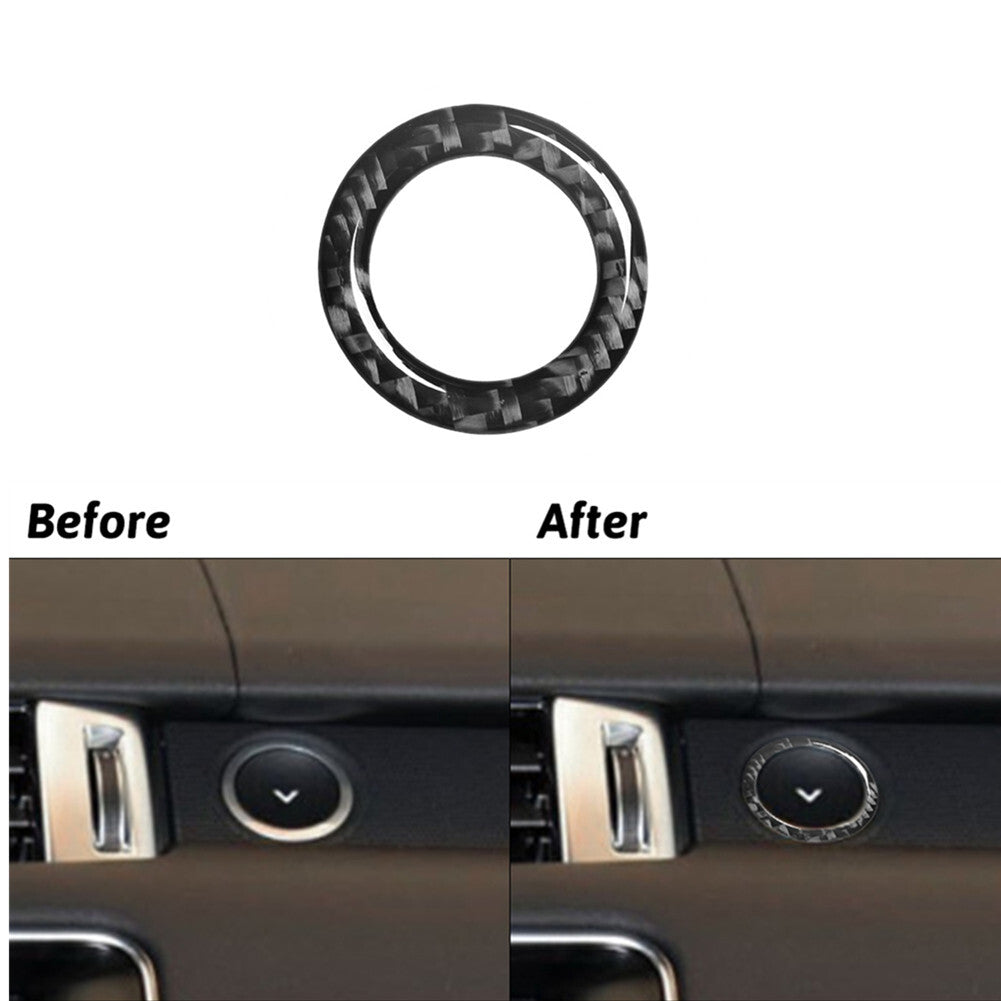 Carbon Fibre Glove Box Switch Trim For Land for Range Rover Sport 2014-17