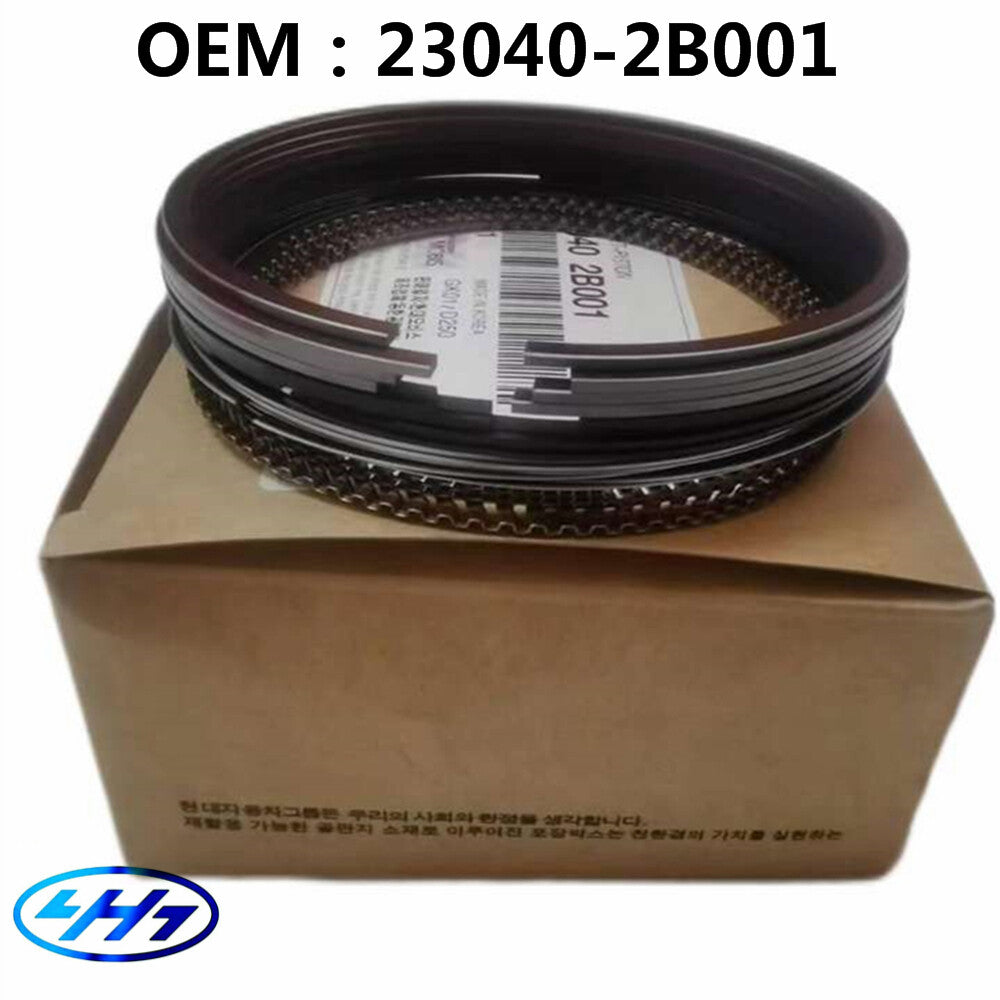 Set of Engine Piston Ring STD Fit for 2009-2011 for Kia Soul 1.6L 23040-2B001