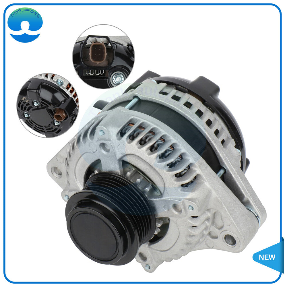 New Silver Alternator 104210-1240 Fit for 2011-2013 Hodna Odyssey 3.5L V6