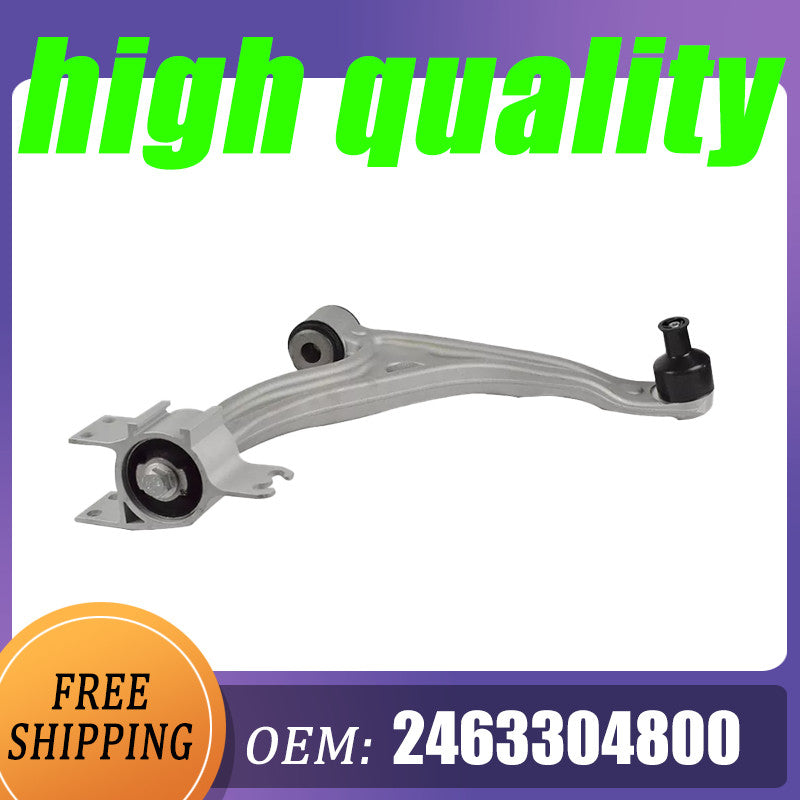 The lower control arm of the front right suspension is suitable for Mercedes CLA250, CLA45, and AMG models. (2463304800-)