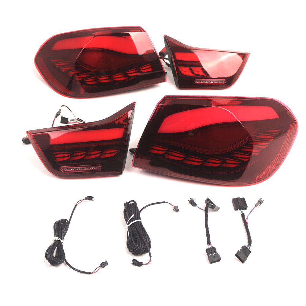 Dragon Scales Style Tail Light Rear Lamp Fit for BMW 4 Series M4 F82 F83 F32 F36