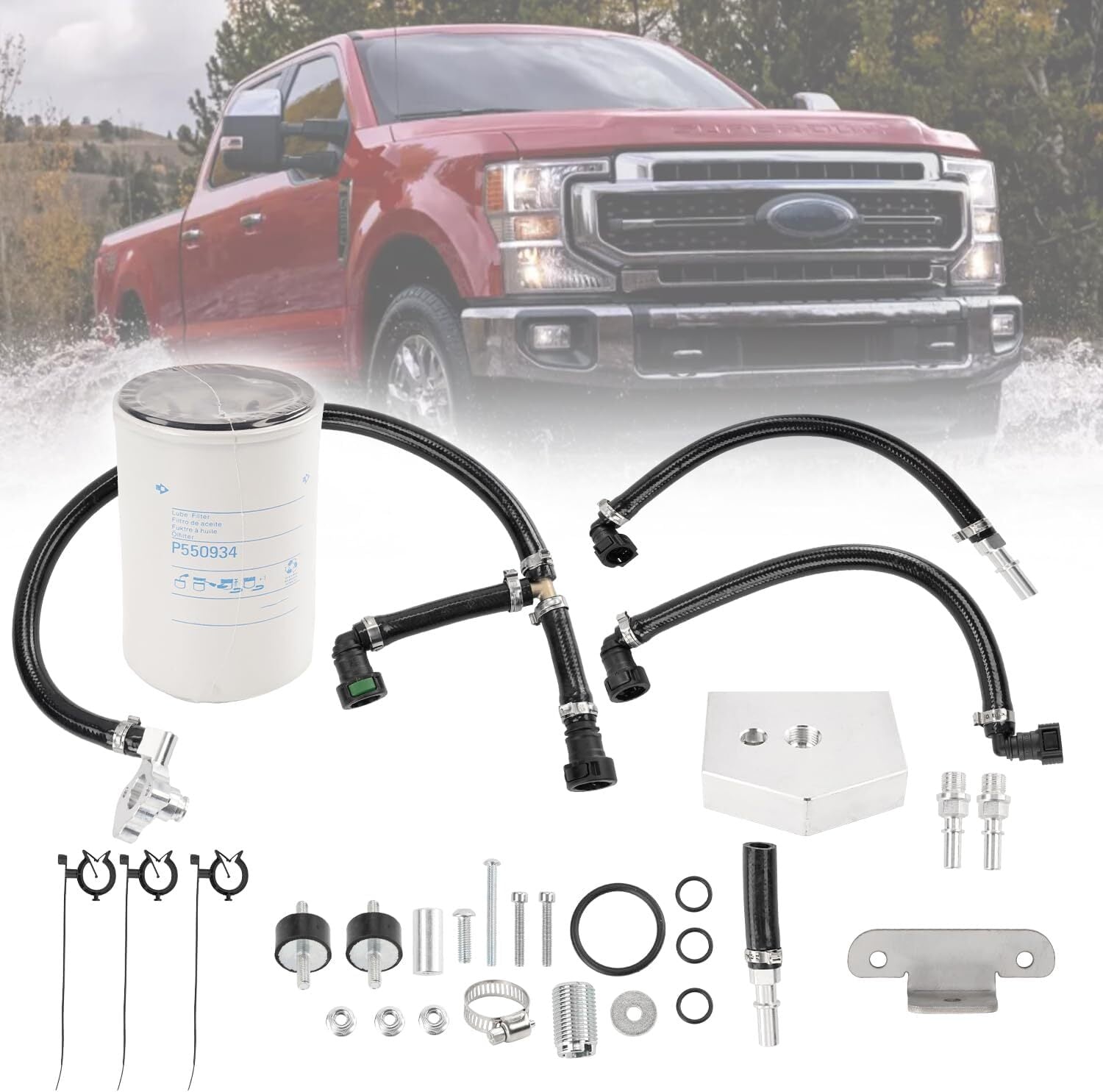 for Ford 6.7L 2011+ Gen2.1 CP4.2 Disaster Prevention Bypass Kit SET