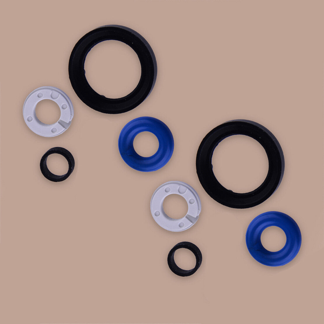 Fuel Injector Seal Kit fit for Hyundai Sonata for KIA Sorento 16-18 2.4L 2sets