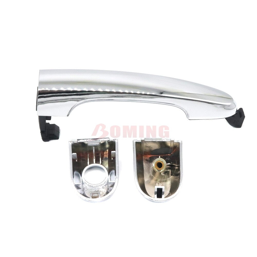 Left Front Rear Driver Chrome Outside Door Handle Trim for Kia Sorento 11-15 US