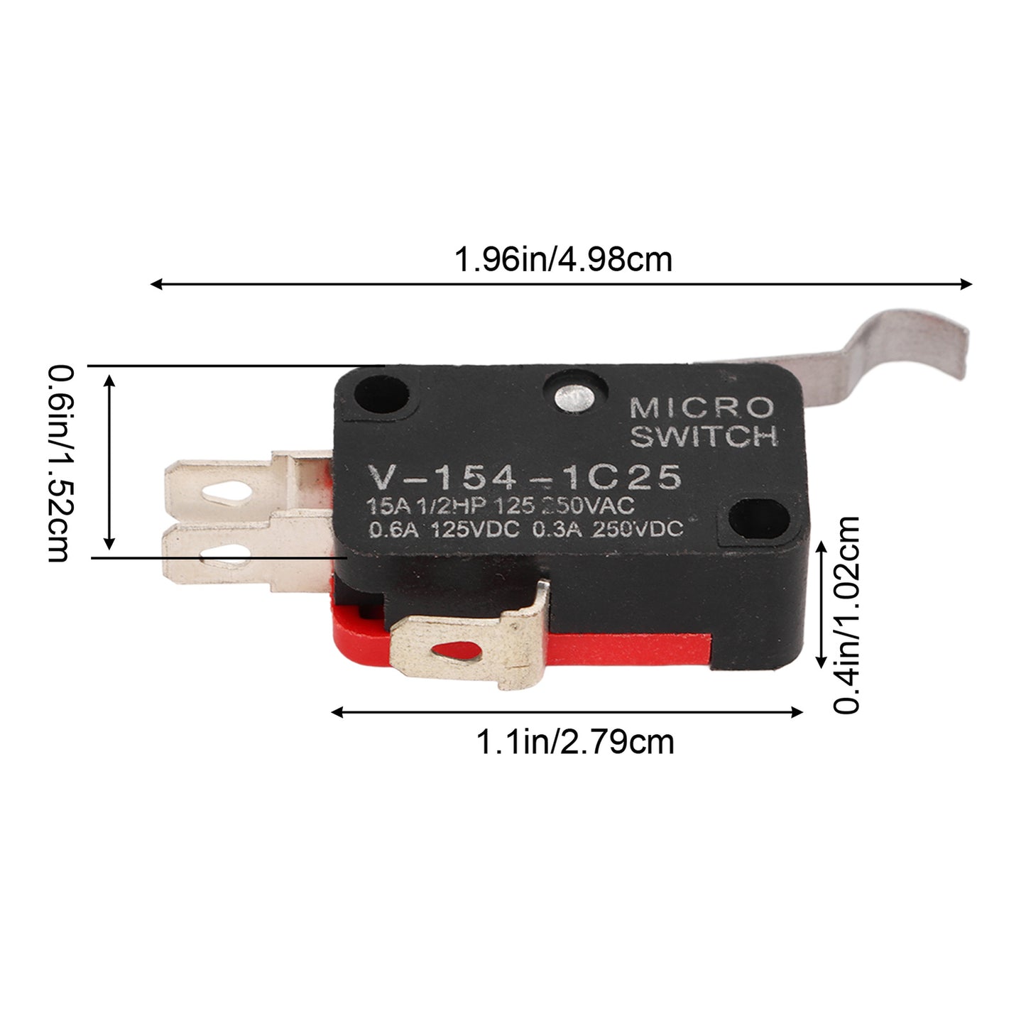 4Pcs 3 Prong Floor Pedal Box Micro Switch 1014807 for DS Precedent