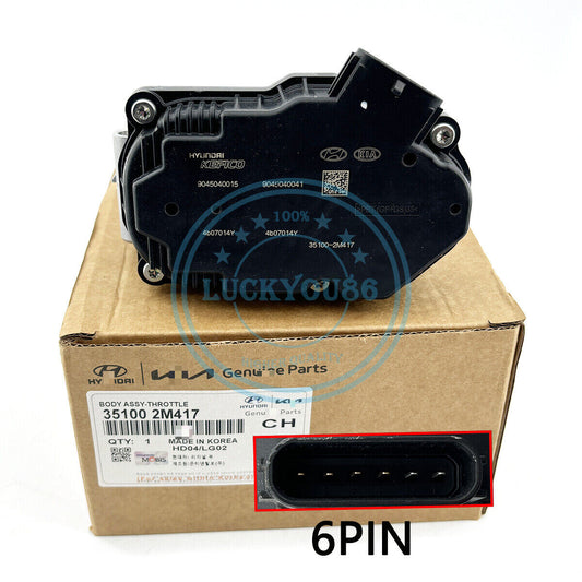 Throttle Body for Hyundai Kona for Kia Sportage 2021-2025 1.6L Turbo 35100-2M417