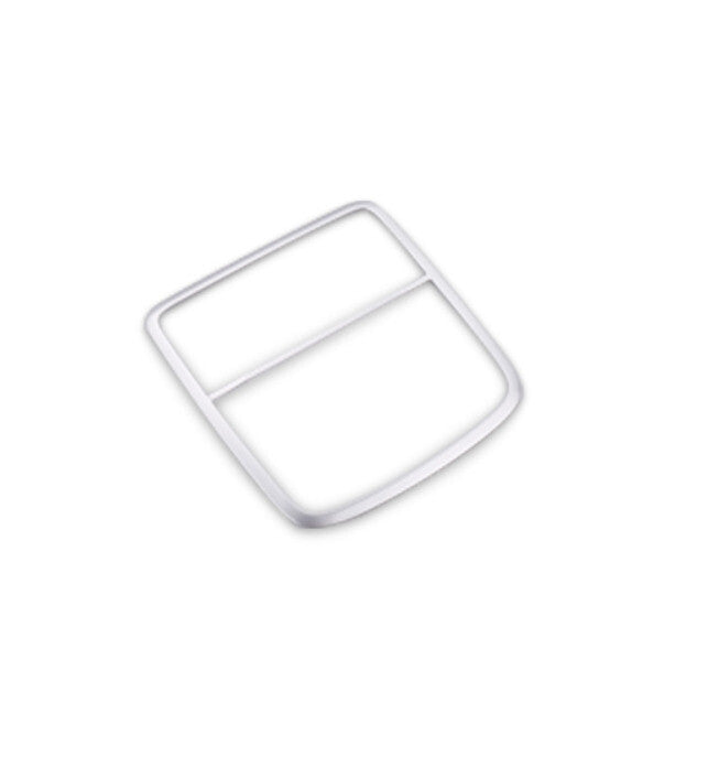Front Reading Lamp Frame Cover Trim 1 for Honda CRV CR-V 2017-2022 Matte Silver