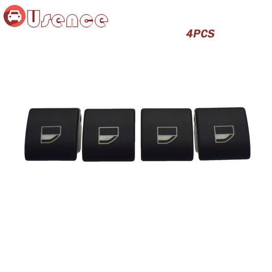4Pcs Power Window Switch Button Caps Fit for BMW 3 Series E46 X5 X3 61316902183