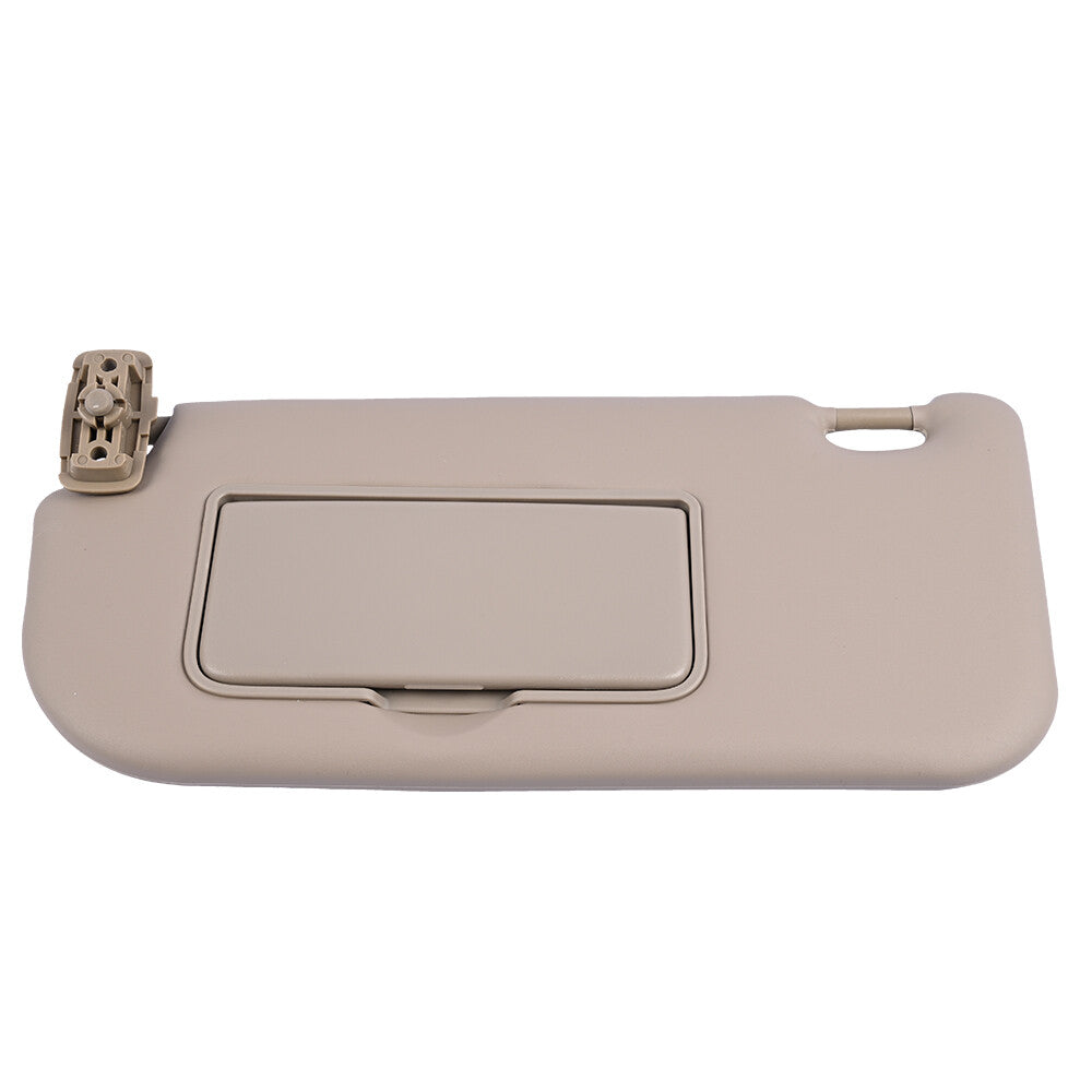85202-03000 Beige Front Driver Side Sun Visor W/ Mirror For 04-10 for Kia Sportaff
