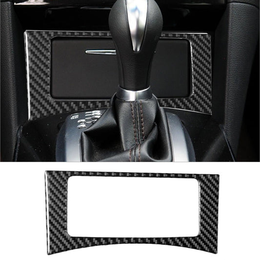 Carbon Fiber Center Storage Frame Cover Trim for Infiniti FX 09-13/QX70 2014-17