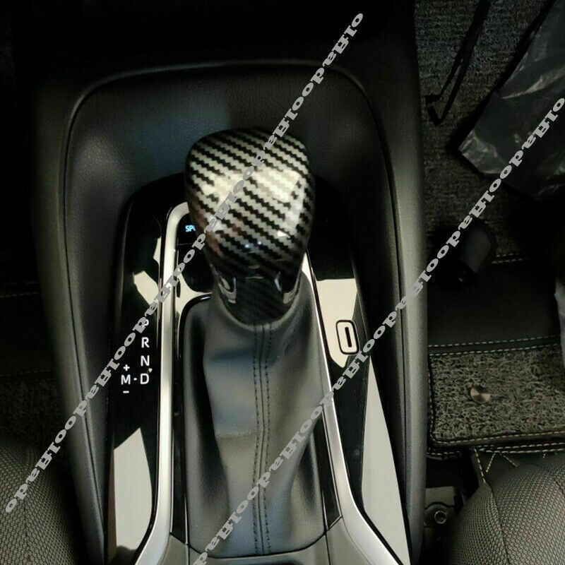 for Toyota for Corolla for Camry for Avalon 2018-2022 Carbon Fiber Gear Shift Knob Shifter