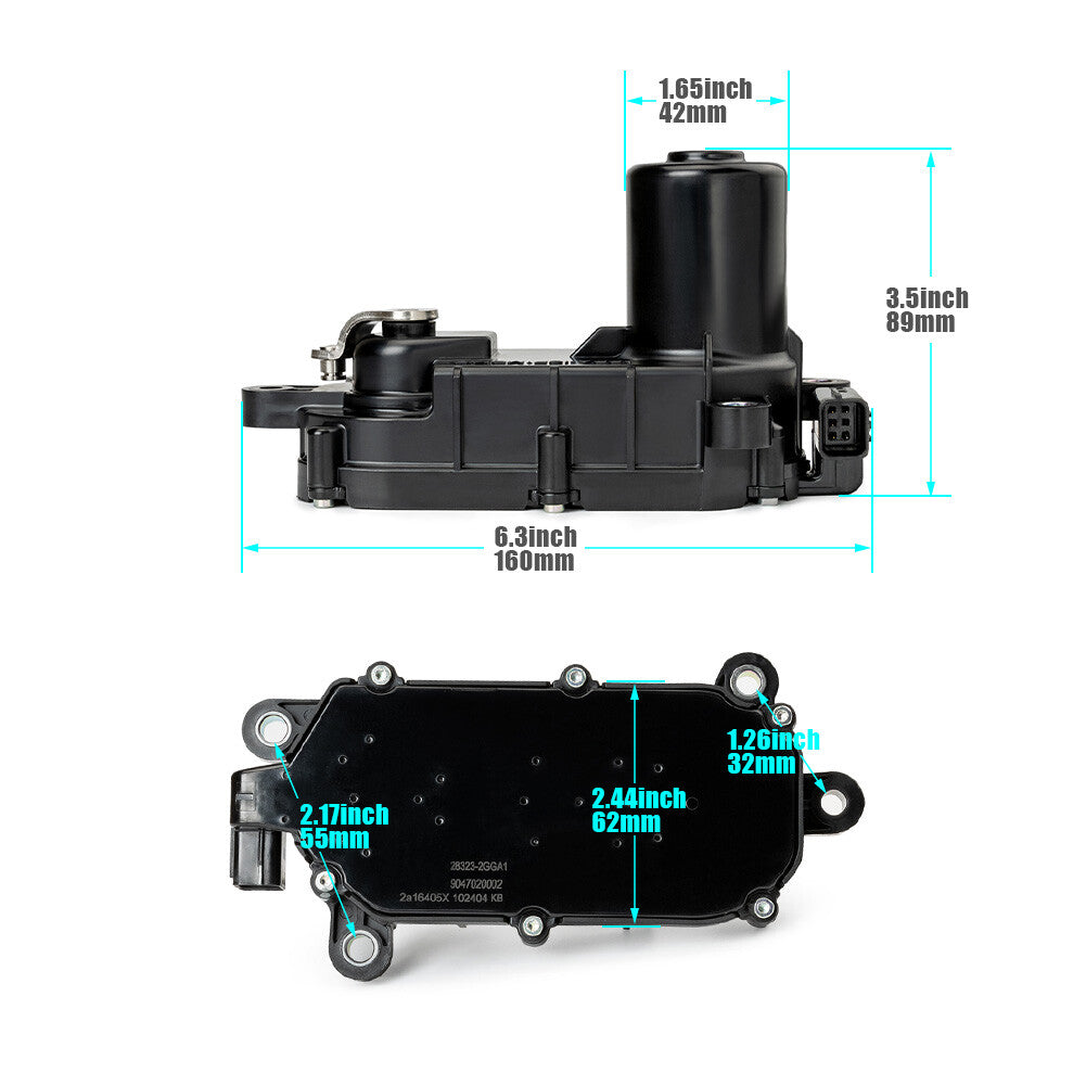 1-pack of 911-923 for intake manifold rotary control in for Hyundai Sonata and for Kia Optima engines.