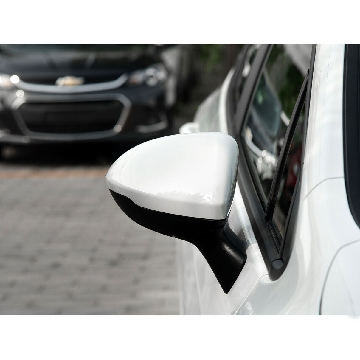 For 2017-2019 for Chevrolet for Cruze Car Right Side Mirror Shell Cap White