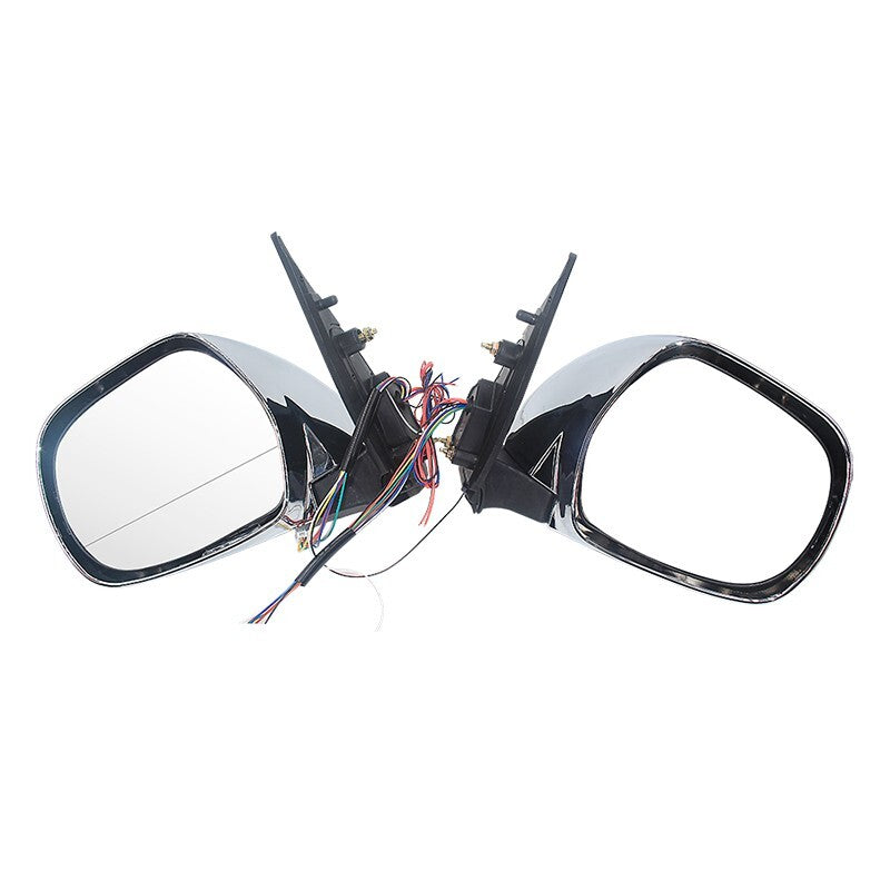 for Toyota Hiace Chrome Electric Reflector Rearview Mirror Exterior Led Light