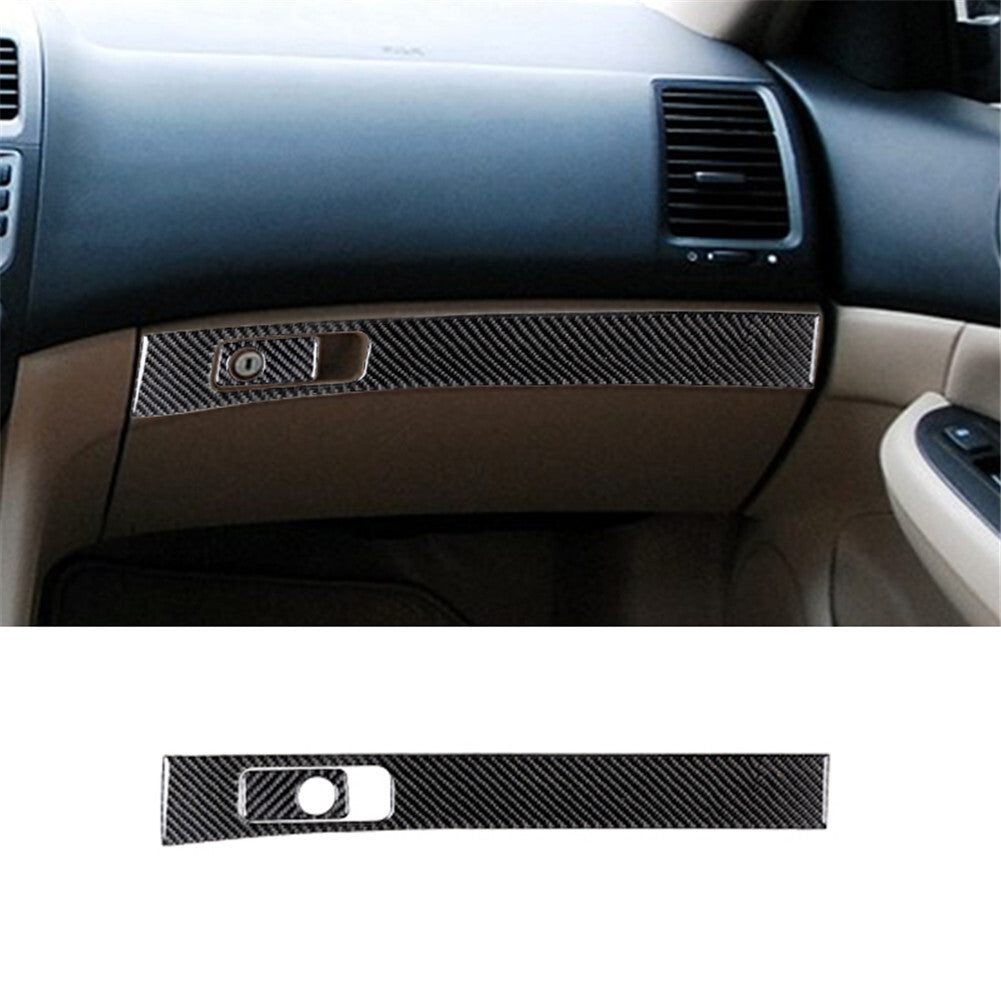 16Pcs Interior Decor Set Cover Trim Carbon Fiber for Honda Accord SEDAN 2003-007