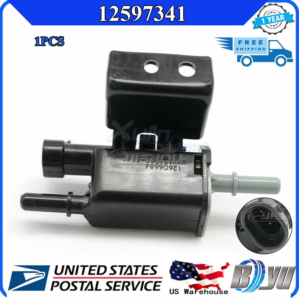 new 12597341 tank cleaning valve solenoid valve suitable for Chevrolet Silverado 1500 2500 HD