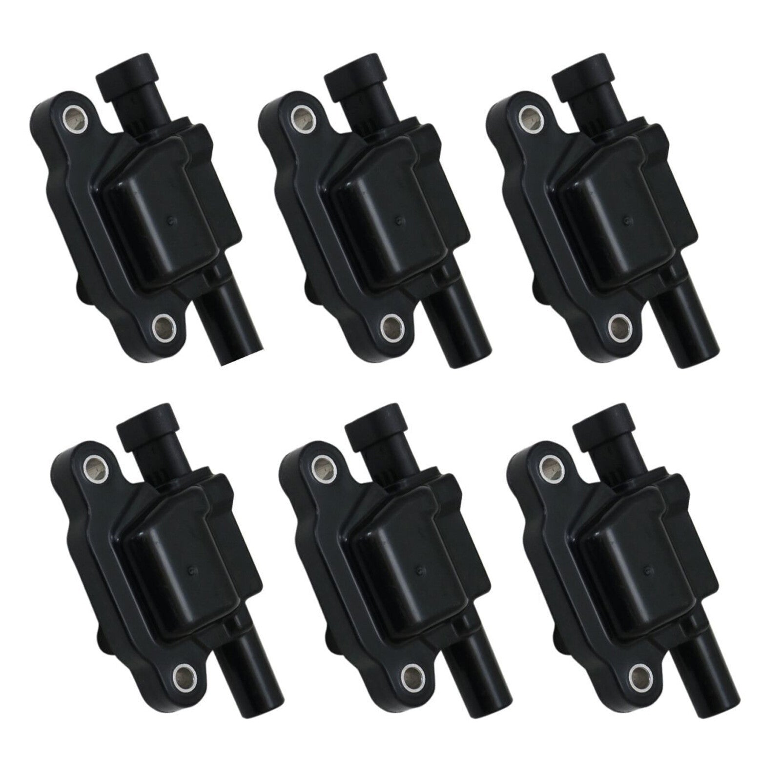 6-piece engine ignition coil kit, square style, for Silverado for Sierra 1500 4.3L