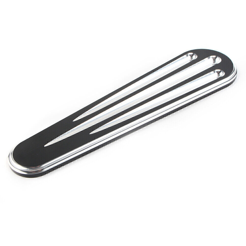 FITS for Harley Electra Street Glide CVO Ultra Classic FLHT Silver Dash Insert Cover