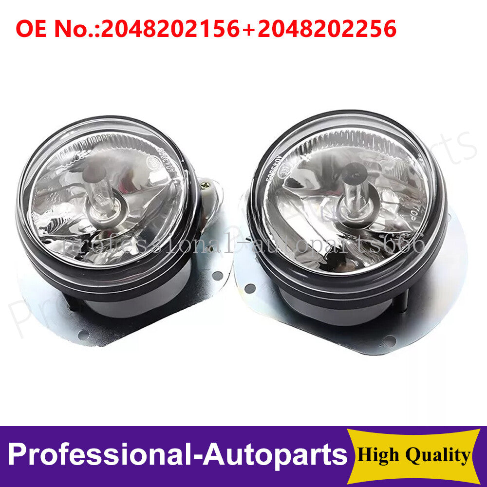 1Pair Front L+R Fog Lights for Mercedes Benz W204 W251 W164 C300 ML320/CL550