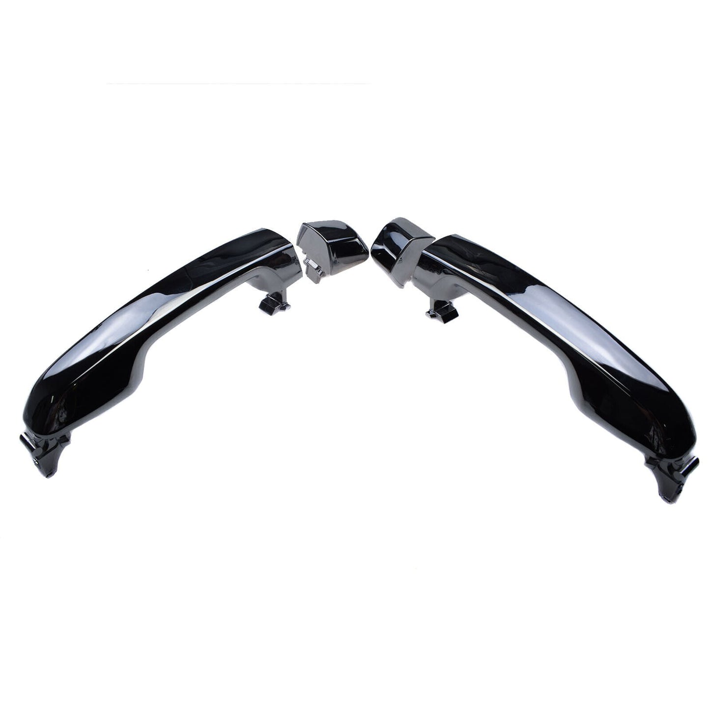 Pair Chrome Exterior Door Handle Rear Left Right for Toyota 4Runner for Lexus GX460
