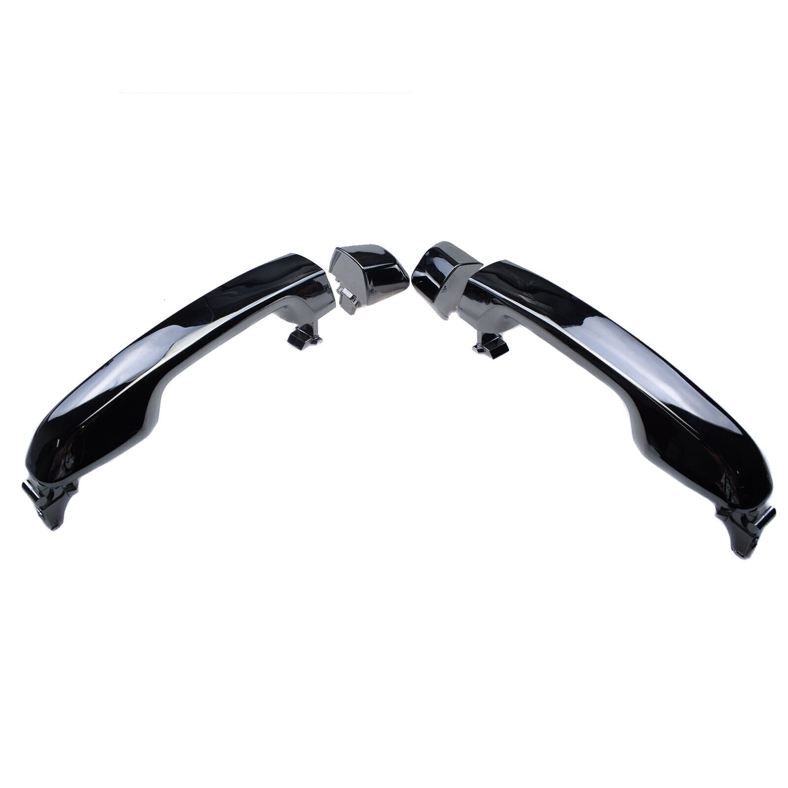 Pair Chrome Exterior Door Handle Rear Left Right for Toyota 4Runner for Lexus GX460