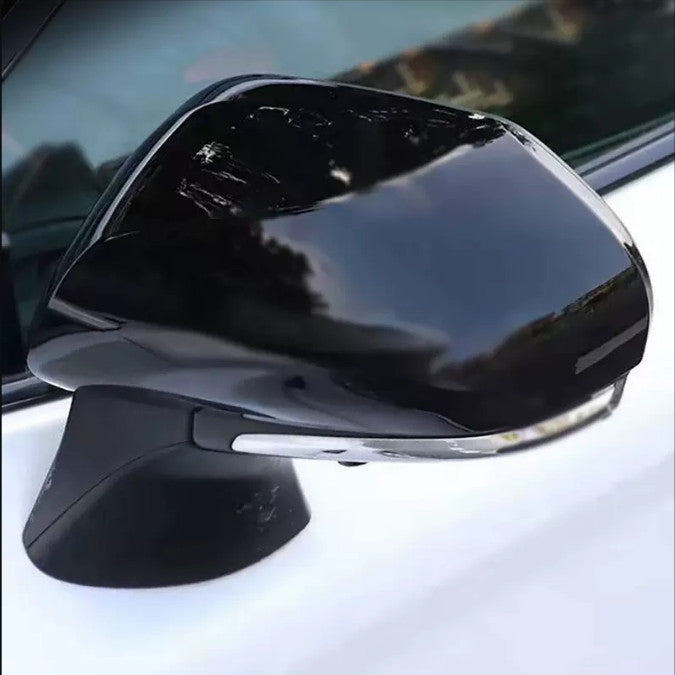 Gloss black rearview mirror cover trim (2 pieces) for Toyota for Camry 2018 - 2025