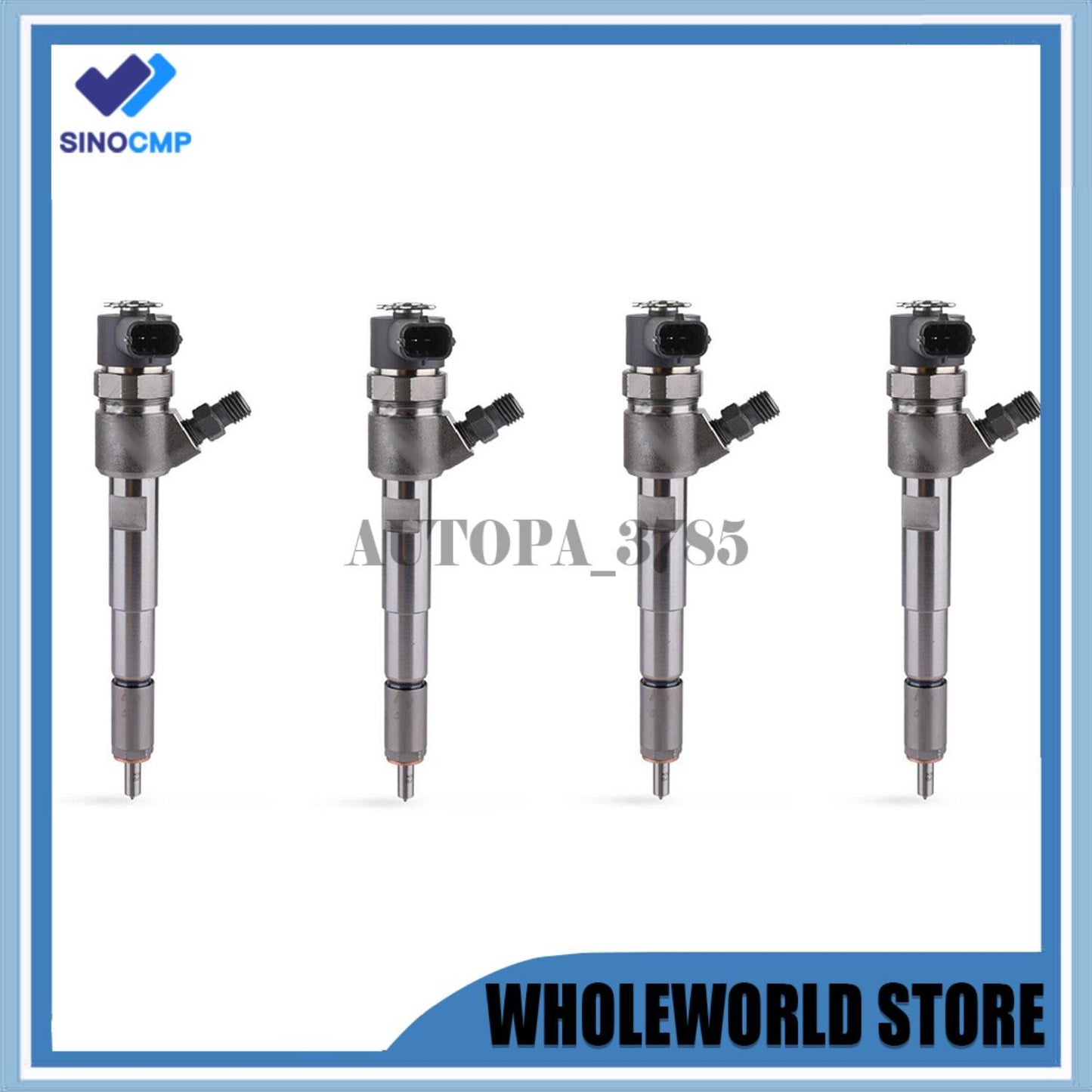 4x Fuel Injector 0445110217 for Jeep Liberty CRD 2005 2006 2.8L Diesel 5159970AA