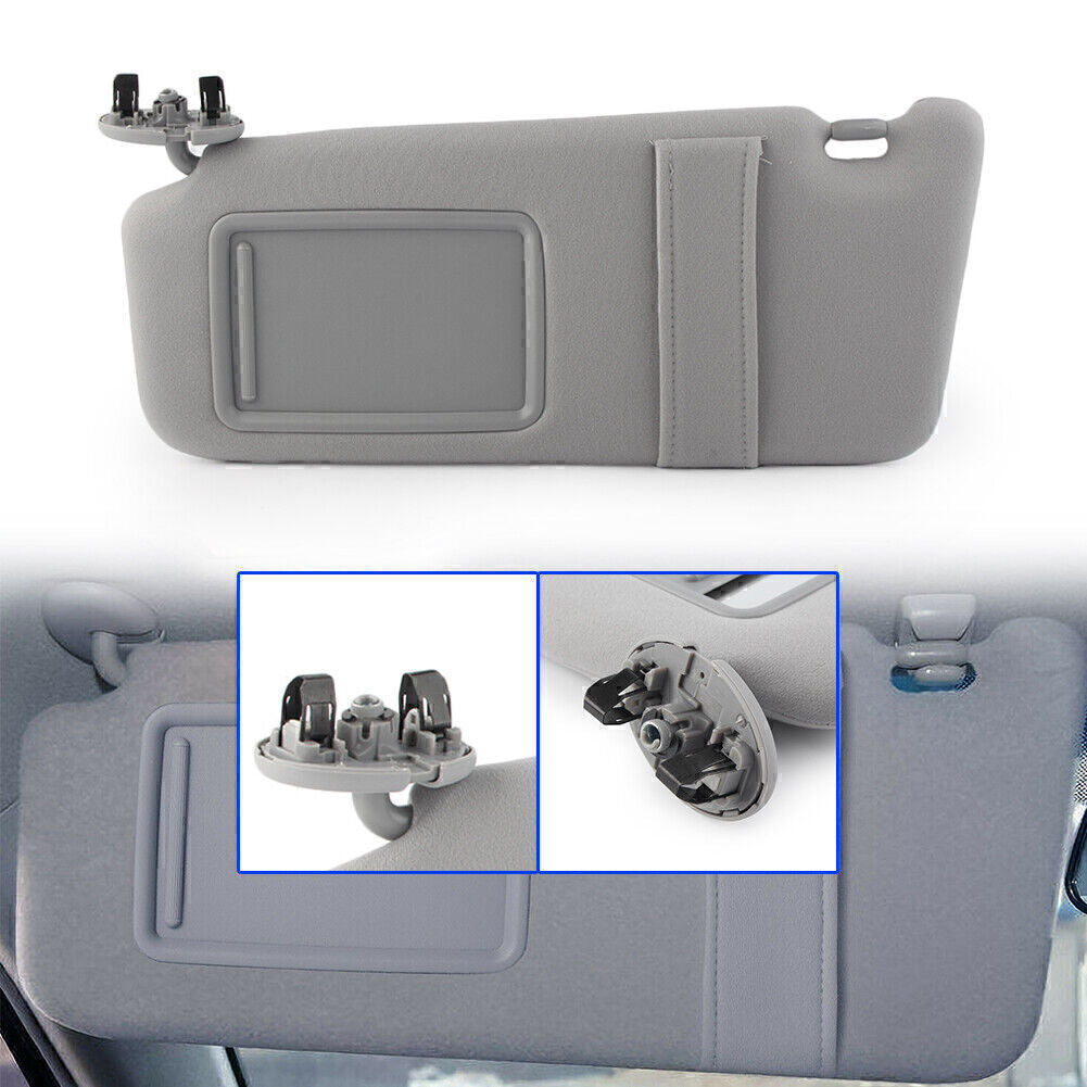 1x Left Driver Side Sun Visor for Toyota for Camry 2007-2011 2010 2009 2008 US STOCK