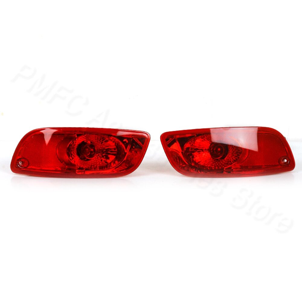 1 Pair Rear Bumper Reflector Brake Light for Hyundai Santa Fe (CM) 2007-2009