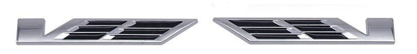 Metallic Carbon Side Fender and Window Badge Stickers for Fiat 500x Cars