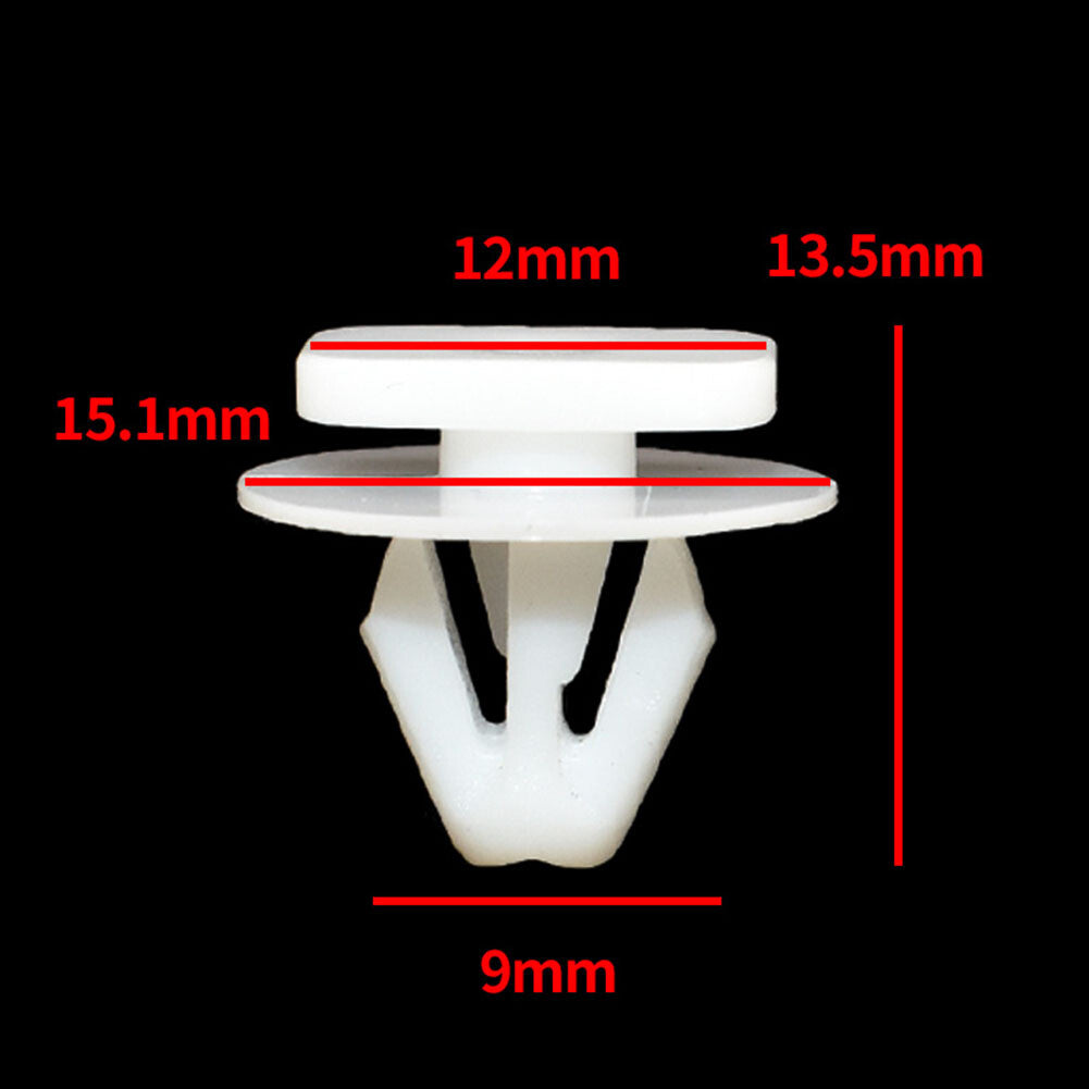 10 Car Wiper Cover Rocker Panle Moulding Trim Retainer Clips for Subaru
