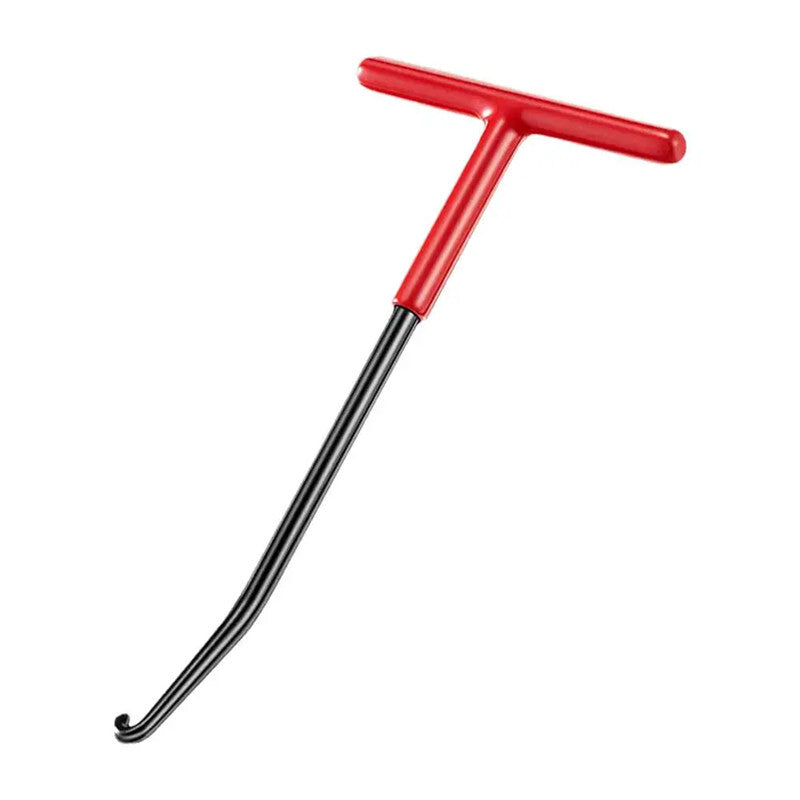 1x Universal T-Type Exhaust Pipe Spring Motorcycle Dismounting Hook Repair Tool