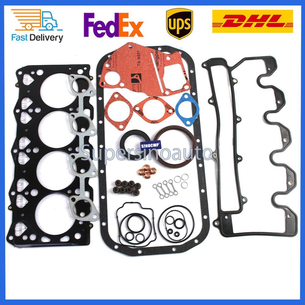 4LE2 Engine Cylinder Full Gasket Kit for Isuzu Hitachi Kobelco JCB Excavator New