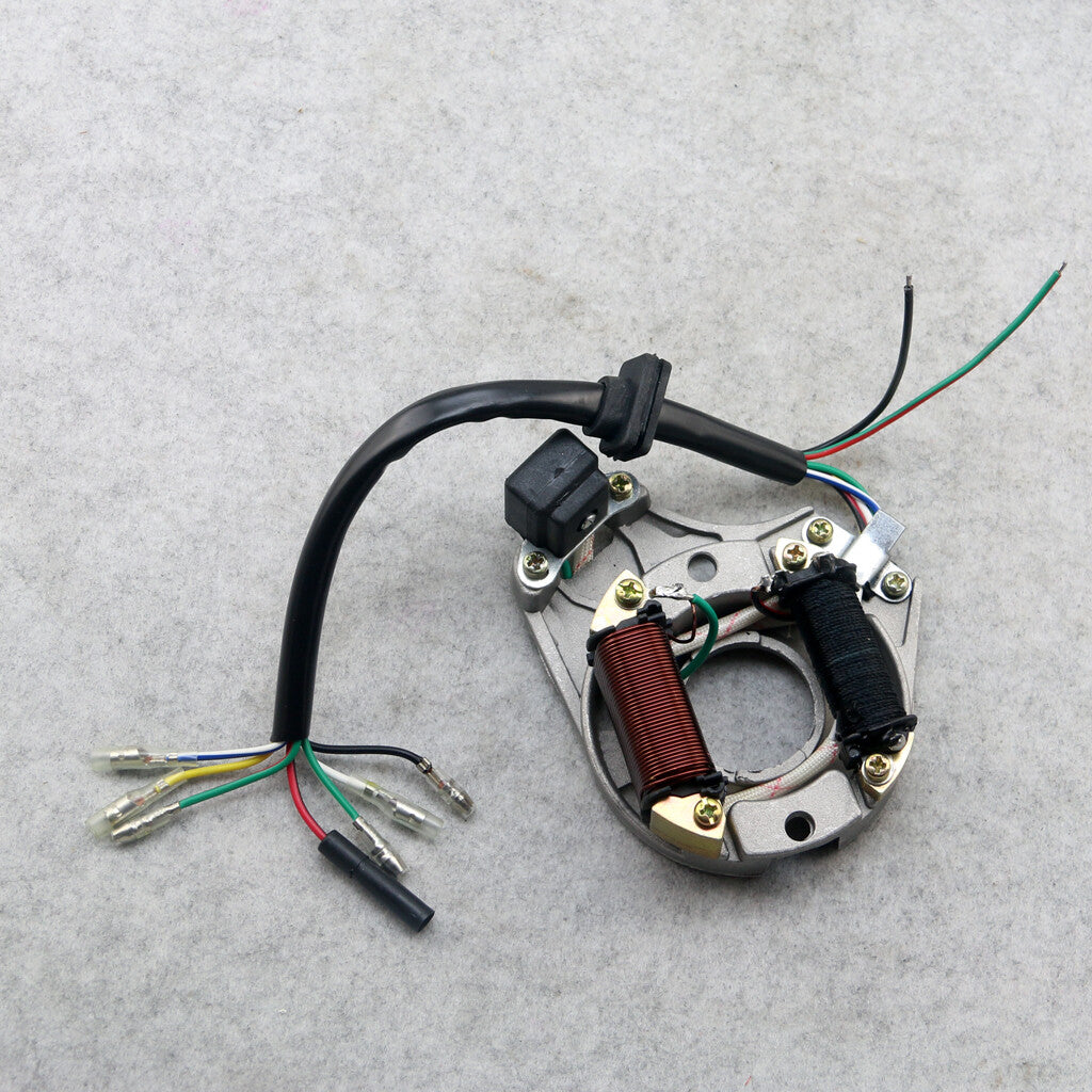 Stator 2 Coil Ignition Magneto Plate 50cc 70cc 90cc 110cc 125cc Sunl ATV Quad