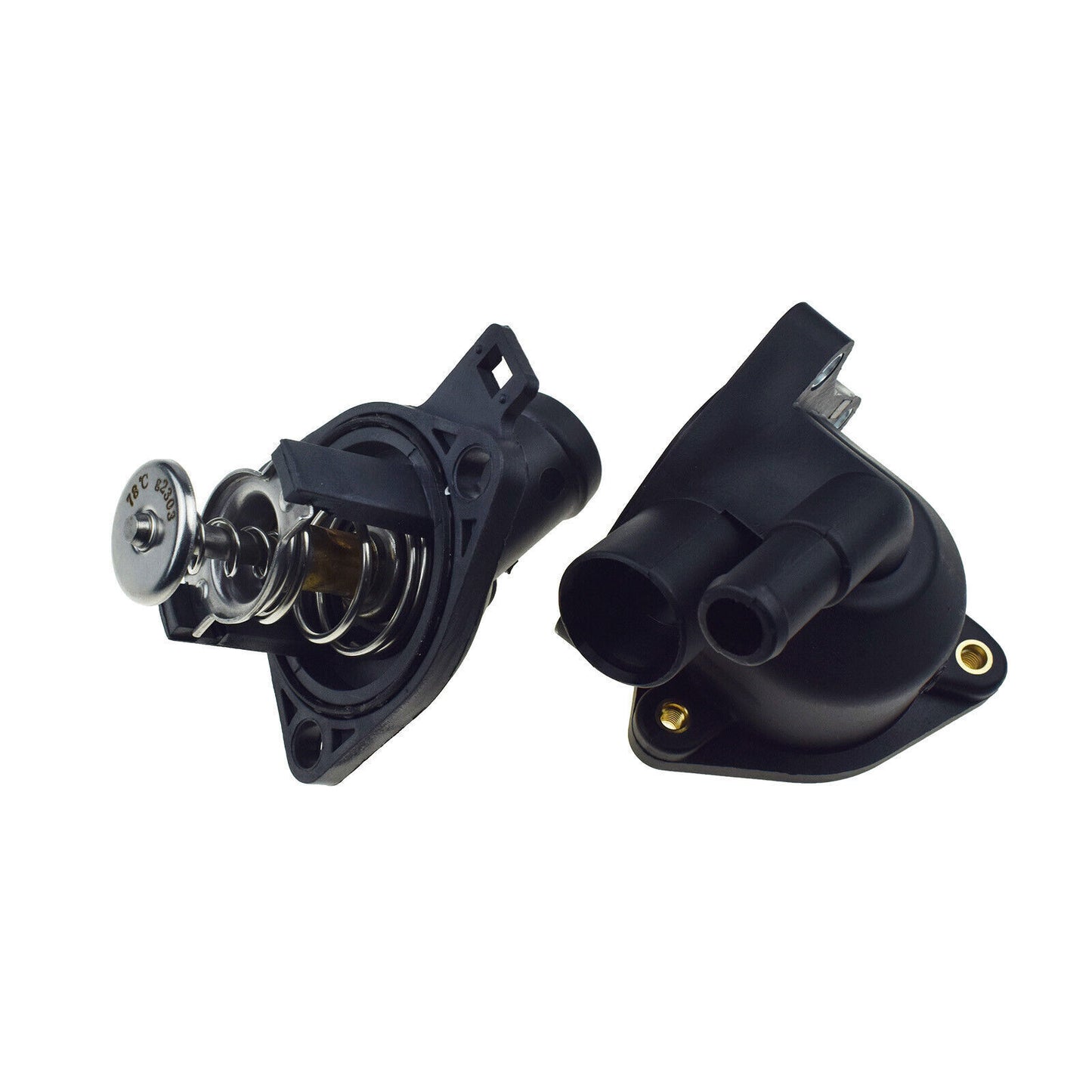 for Honda CR-V 2007-2014 for Civic 2006-2015 Thermostat Assembly  Housing Set of 2