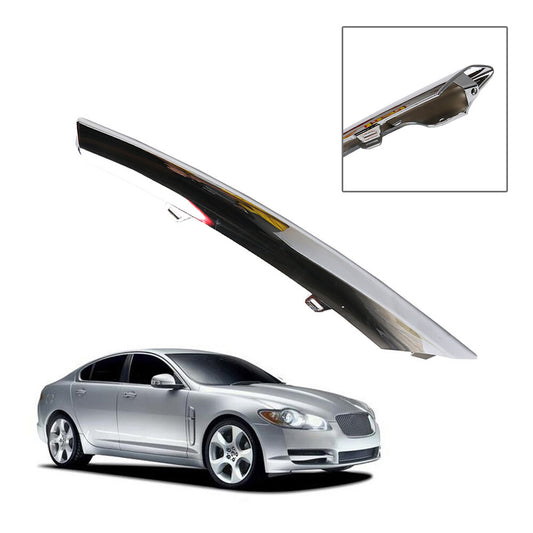 Left Driver Side Front Bumper Molding Trim Chrome Plastic For XJ 2010-2015