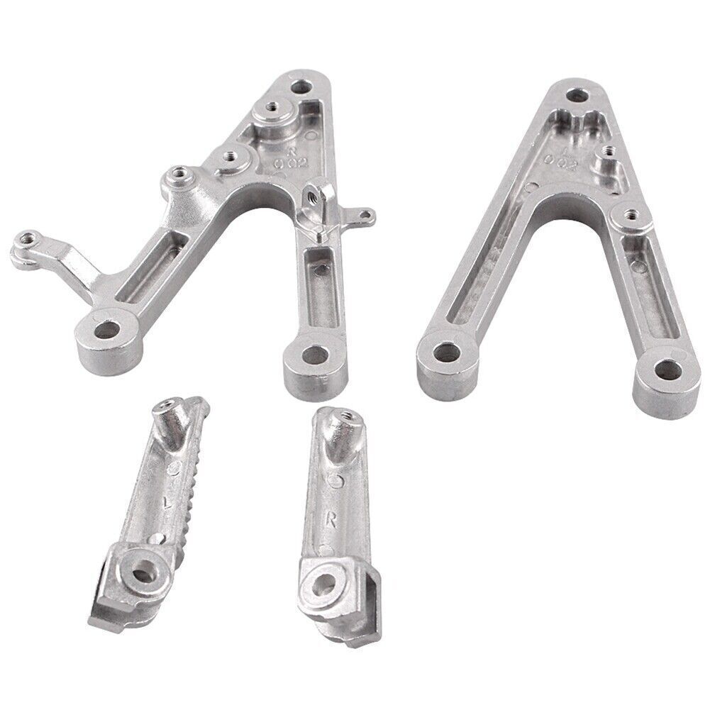for Yamaha YZF R1 2002 2003 CNC Front Rider Footpegs Rearset Brackets Motorcycle