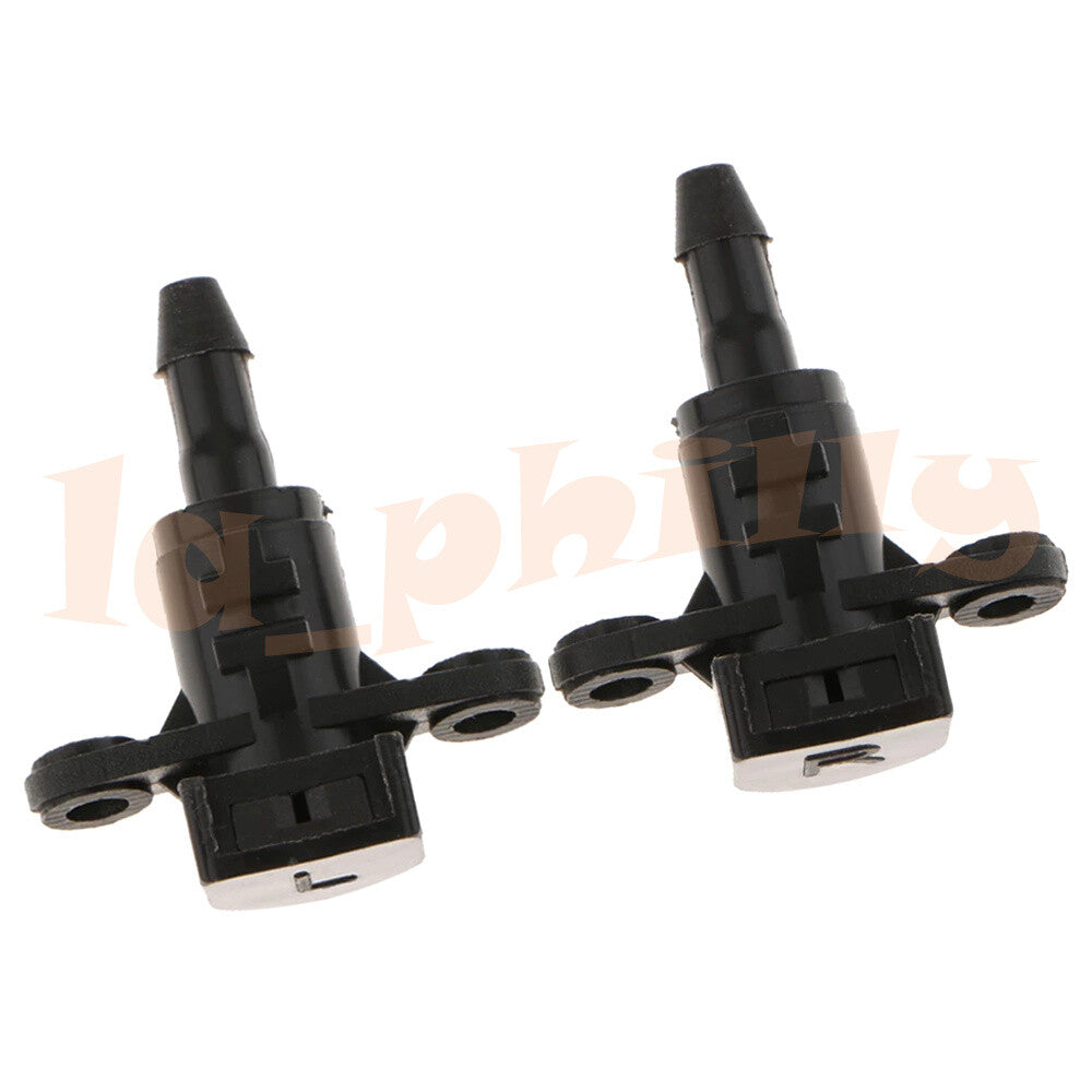 1Pair LeftRight Windshield Washer Nozzle for Hyundai for ELANTRA AVANTE 2011-2014